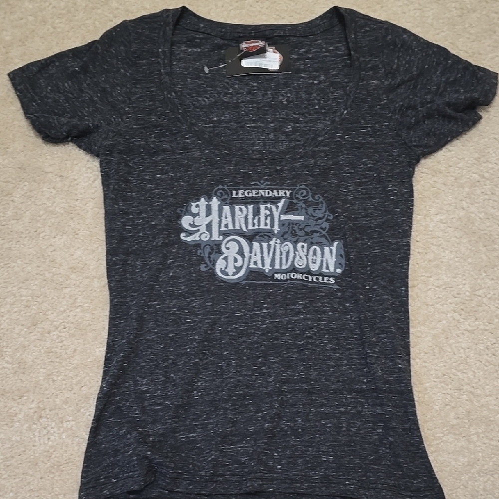 Harley-Davidson Charcoal Graphic Tee